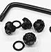 COOL HAND Screws for 1911 Slim Pistol Grips,4 Screws/O Rings,Torx Key,0.223