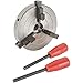 Grizzly H8037 5-Inch 3-Jaw Wood Chuck, 3/4-Inch by 16 TPI