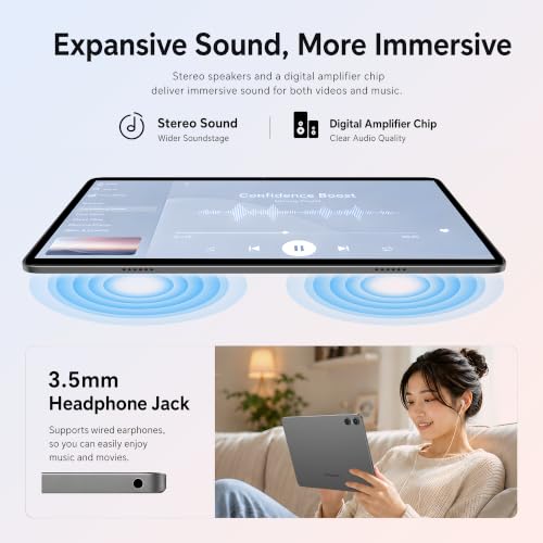 TECLAST P30T 120Hz Tablet 10" Android16, 2GHz 16GB+128GB with Case+Pen | Gemini AI, TF 5TB, Octa-Core, 5G WiFi, Widevine L1, GPS, GMS, OTG, 6000mAh