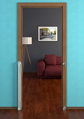image for Gaterol Active Lite White - Retractable Safety Gate - Super Safe 36.6