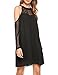 ACEVOG Women's Cold Shoulder Lace Chiffon Mini Patchwork Loose Casual Dress