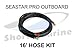 Dometic SeaStar Pro Outboard Hose Kit, HO5716, Kevlar Reinforced, 16ft.