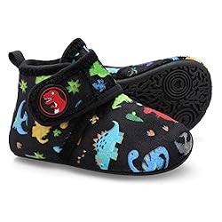 Scurtain Unisex Kids Toddler Slippers Socks Fleece