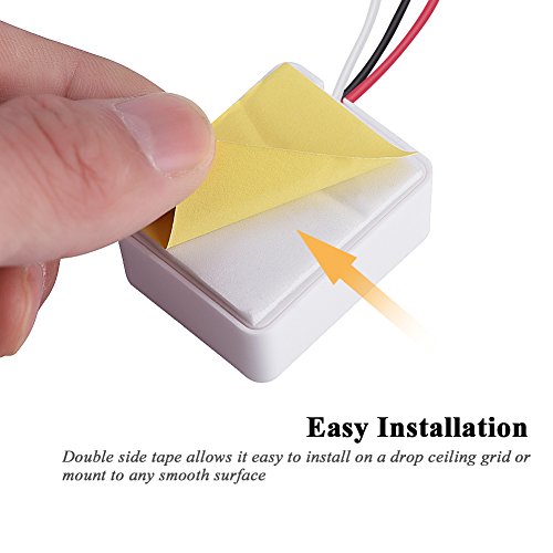 Hakeeta Mini HiFi High Sensitive Preamp Microphone Audio Pickup Device Sound Voice Pickup kit fir CCTV Camera/Security Camera System