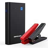 DBPOWER 500A 10800mAh Portable Car Jump Starter (up to 3.0L Gas/ 2.0L Diesel Engine), Auto Power Pack Battery Booster, Power Bank Phone Charger with QC3.0, Type-C Output, LED Flashlight with 3 Modes