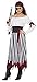 Smiffys Pirate Lady Costume, Black & White, S - US Size 6-8