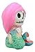 Ebros Small Furry Bones Little Pearl Mermaid Ariel with Pink Hair Skeleton Figurine 2.25