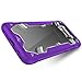 Zizo Proton 2.0 Series Compatible with Samsung Galaxy S8 Case Military Grade Drop Tested with Tempered Glass Screen Protector Purple Clear