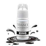 Eyelash Extensions Glue-Eyelash Extension Supplies Strongest Black Bonding Adhesive 1 Seconds Drying Time Professional Use Individual Lash Extension Glue for 8 Weeks The Longest Lasting Dry Fast 5 ml