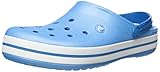 Crocs unisex-adult Crocband Clog | Comfortable Slip On Casual Water Shoe Bluebell/White 13 US Men / 15 US Women