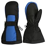 N'Ice Caps Kids 100 Gram Thinsulate Extreme Cold Weather Waterproof Mittens