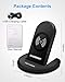ELEGIANT Wireless Charger, 10W Qi-Certified Wireless Charging Stand 0 to 90 Degrees Adjustable Fast Charging Galaxy S10 Plus S10E S9,Compatible with iPhone 11 11 Pro XS MAX XR XS X 8 8 Plus