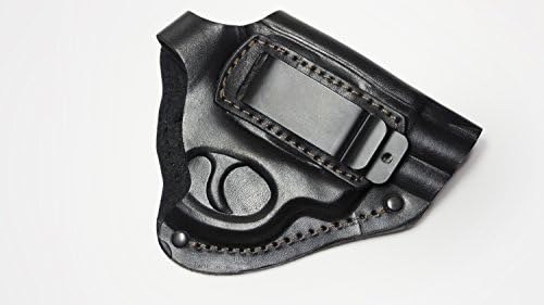 Leather Waist Gun Holster Revolver Belt Concealed Carry Gat Pistol 2,5"