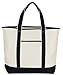 Dalix Extra Large Heavy Duty Tote with Outer Pocket