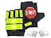 Brite Strike ITG-08S/M Traffic Safety Gloves, Black, Small/Medium