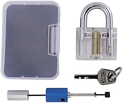 Transparent blade lock with none standard screwdriver hobby tool set