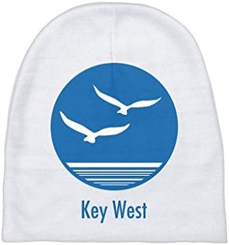 Key West, Florida Seagull - Unisex Baby Beanie