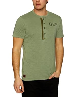 G Star RAW Men's Green T-shirt Aero Grandad, Size XXL $75