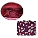 Tancendes Waterproof Travel Bag Makeup bag Cosmetic Bag Travel Kit Organizer Bathroom Storage Cosmetic Bag Carry Case Toiletry Bag Multifunctional Pouch Hanging toiletry bag Polka Dot Red