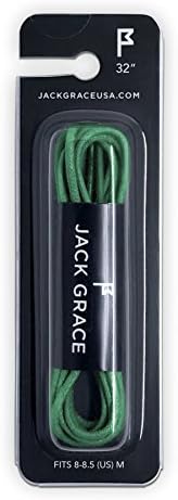 Jack Grace Innovator Shoelaces - Kelly - 32 In. (Size 8 - 8.5)