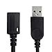 AFUNTA USB 2.0 Micro 5 Pin Female to Standard USB Male Extension Cable for Data Transfer -5 inch
