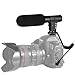 Video Microphone, Camera Microphone for Canon, Sony, Nikon, DSLR Camera/DV, Photography Interview Microphone with 3.5mm Interface (Not for Canon T5i,T6)