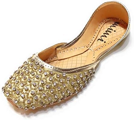 Mimi Women’s Diamond Shoes Sparkly Wedding Rhinestone Flats