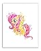 My Little Pony Wall Art Prints Decor - Set of 4 (8x10) Girls Poster Photos - Kids Bedroom Nursery