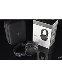 Soundmagic hp151 Premium Full Size plegable en la parte posterior   Auriculares (Negro)