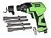 PowRyte Elite Composite Short Stroke Air Hammer with 4 Chisels