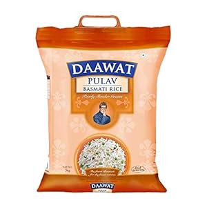 Daawat Pulav Basmati Rice, 5kg