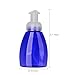 Foam Soap Dispenser BPA Free Liquid Hand Soap Dispenser Foaming Pump,For Kitchen or Bathroom Countertops,Pack of 3 Blue Empty Plastic Pump-Bottles Refillable and Environmental Friendly Foamer
