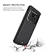 Samsung Galaxy S9 Battery Case, Ultra Slim 4700mAh Rechargeable Portable External Battery Charger Pack Extended Power Bank Backup Charging Protective Case Cover for Samsung Galaxy S9 2018 (Black)