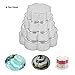 EUROTINS 4 Tier Multilayer Birthday Wedding Anniversary Cake Tins - 6