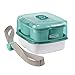 Rubbermaid Fasten + Go Sandwich Kit, Sea Foam Green, 4-Piece Set