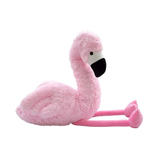 Wagner 9088 - Riesen Plüschtier XXL Plüsch Flamingo - 92 cm Gross in rosa-pink Kuscheltier Vogel