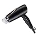 Greatic Hair Dryer, Lightweight Negative Ion Fast Dry Blow Dryer Quick Dry Portable Hair Dryer (Black)
