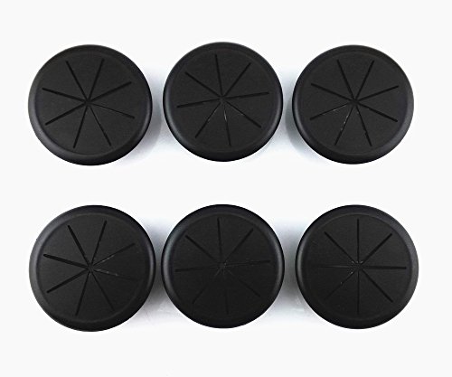 Honbay-6pcs-Black-Flexible-Desk-Grommet-Wire-Cable-Cord-Organizer-Management