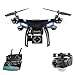 GPS Drone with Camera HD 1080P Return Home, Global Drone GW168, FPV Quadcopter Drones with Servo Gimbal Adjustable Wi-Fi Camera Live Video, Follow Me, Altitude Hold, Drone for Beginners and Adults
