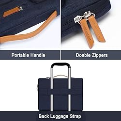 MOSISO 360 Protective Laptop Shoulder Bag, 13.3