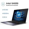 CHUWI Herobook Pro Windows 11 Laptop, 14 inch 8GB RAM 256GB SSD(TF 512GB), FHD(1920x1080) 16:9 IPS Laptops, Intel N4020…
