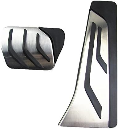 Annpee Aftermarket No Drill Anti-slip AT Fuel Gas Brake Pedal Cover For BMW 1 3 5 7 Series X3 X5 Z4