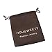 HOUSWEETY Aromatherapy Essential Oil Diffuser Necklace-Stainless Steel Butterfly Locket Pendant,11 Refill Pads (Non-Engraving)
