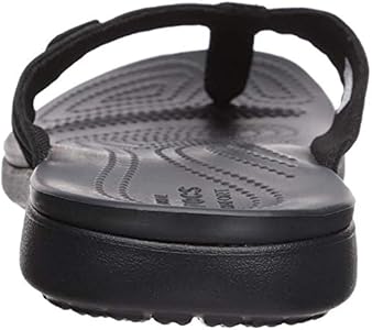 crocs santa cruz leather flip flops