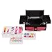 IQ Toys Girls Makeup Set, with Two Tiered Long Lasting Case