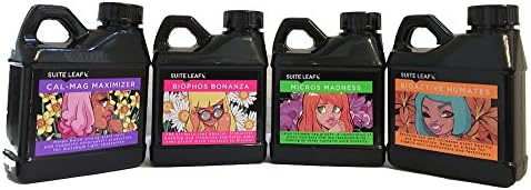 Complete Organic Liquid Plant Fertilizer &amp; Soil Amendment Starter Kit For Indoor Hydroponic Gardening