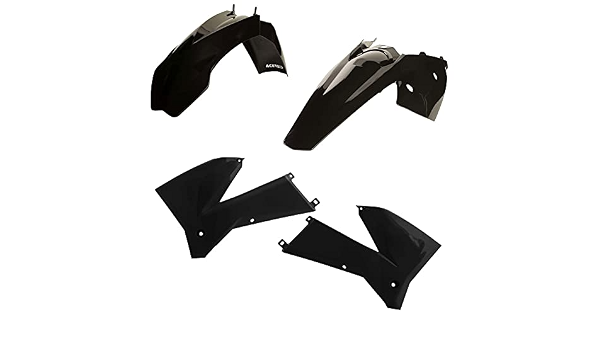 Acerbis Replica Plastic Kit Black for 