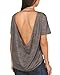 Alternative Womens Pony Melange Burnout T-Shirt w/ Back Strap - 02623B2