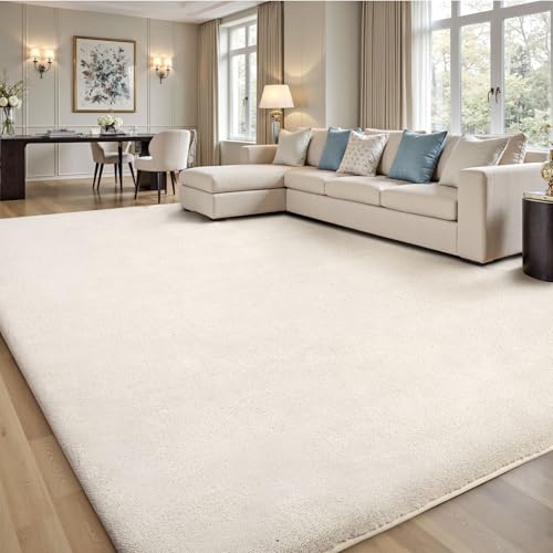 Sour Lemon Teppich Wohnzimmer 140x200cm,Creme Teppich Schlafzimmer