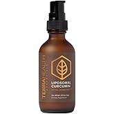 Terra Health Essentials Liposomal Curcumin Drops - Joint Support Supplement with Turmeric and Black Pepper - 5X Higher Absorption and Great Tasting - 30 Servings - Vegan and All Natural